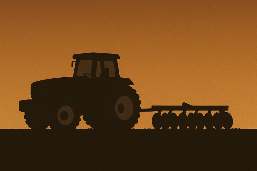 Selection of tractor implements